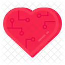 Corazon Artificial Cardio Cardiologia Icono