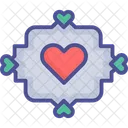 Corazon Burbuja Signo De Corazon Burbuja Chat Icono