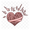 Corazon Cerebro Cerebro Corazon Icono