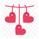 Corazon colgante  Icono