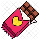 Corazon de chocolate  Icono