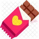 Corazon de chocolate  Icono