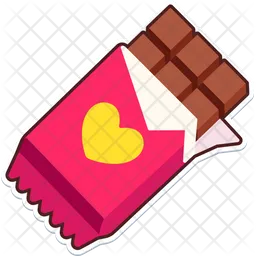 Corazon de chocolate  Icono