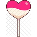 Corazon de caramelo  Icono