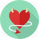 Corazon de halloween  Icono