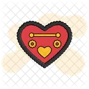 Corazón de pan de jengibre  Icon