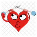 Corazon Tejido Romance Romantico Icon