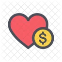 Dinero del corazon  Icono