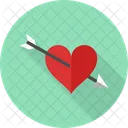 Flecha del corazon  Icono