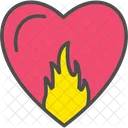 Fuego del corazon  Icono