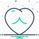 Corazon Amor Romance Icon