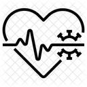 Corazon Virus Medico Icon