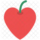 Forma Manzana Fruta Icono