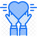 Mano del corazon  Icon