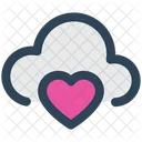 Nube Computacion Corazon 아이콘