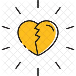 Corazón roto  Icono