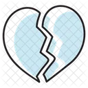 Corazon Roto Diseno De Corazon Corazon Herido Icono