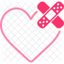 Corazon Roto Desamor Amor Icono