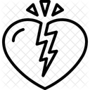 Corazón roto  Icono