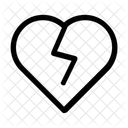 Corazón roto  Icono