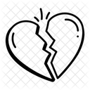 Corazón roto  Icono