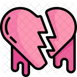 Corazón roto  Icono