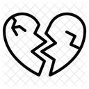 Corazón roto  Icono