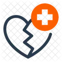 Corazón roto  Icono