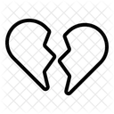 Corazón roto  Icono