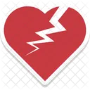 Corazon Roto Ruptura Desamor Icono