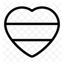 Estandarte Del Corazon Corazon Ruso Emblema Ruso Icono