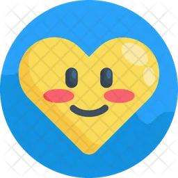 Corazón sonriente  Icono