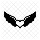 Corazon Volador Alas De Corazon Alas De Amor Icon