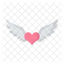 Corazon Volador Alas De Corazon Alas De Amor Icon