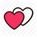 Corazones Amor Corazon Icono