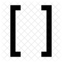 Soportes Tirantes Cuadrados Icono