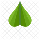 Cordate Greenery Leaf Icon