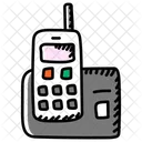 Cordless Phone Communication Phone Cordless Telephone Icon