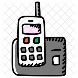 Cordless Phone  Icon