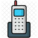 Cordless Phone Portable Telephone Telecommunication Icon