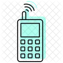 Cordless Phone Color Shadow Thinline Icon Icon