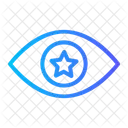 Core Value Star Eye Icon