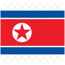 Bandera Pais Corea Icono