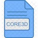 Cored File Format Icon