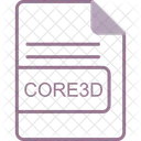 Cored File Format Icon