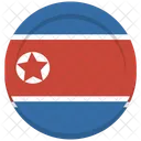 Coreia Do Norte Ícone