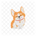 Dog Corgi Vector Icon