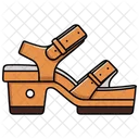 Cork Platform Sandals Women's Shoes  Symbol