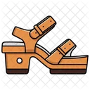 Footwear Icon Flat Style Icon