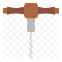 Corkscrew Opener Bottle Icon